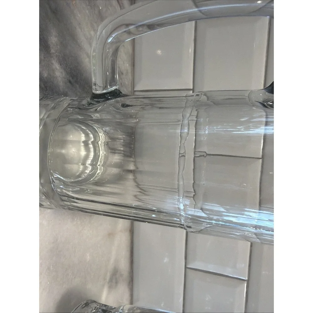 Vtg‎ Set Of 4 Libbey 5260 22oz Clear Glass Beer Steins GW0061